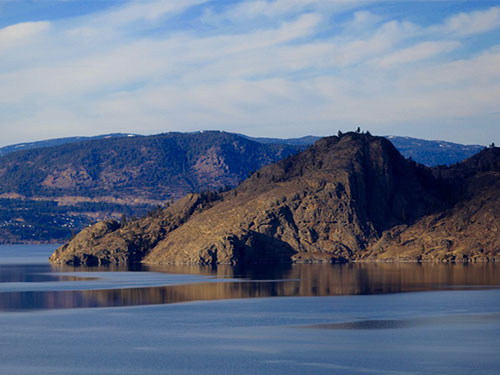 Ogopogo has been sighted many times in the general area of Squally Point.