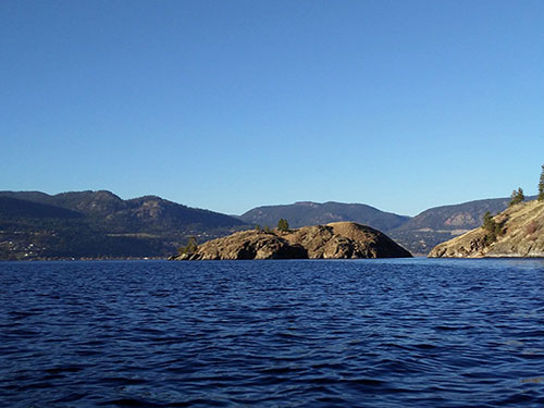 Searching around Rattlesnake Island and beyond.